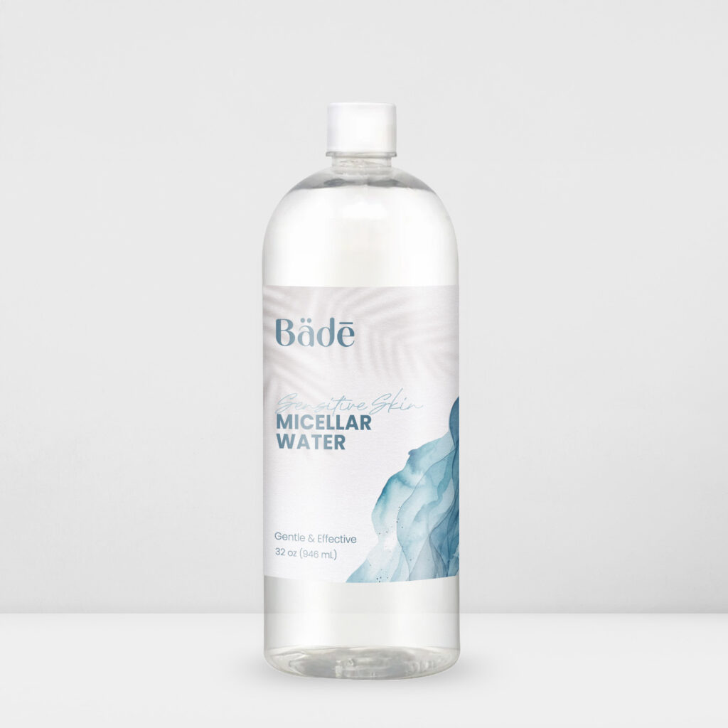 Bade Micellar water for sensitive skin.32ozMockup