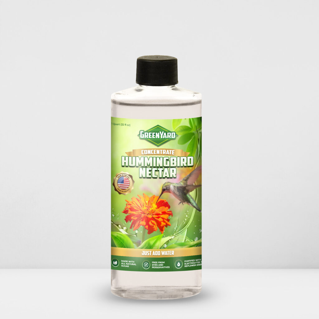 GreenYard Hummingbird Nectar Concentrate Clear.1QuartMockup