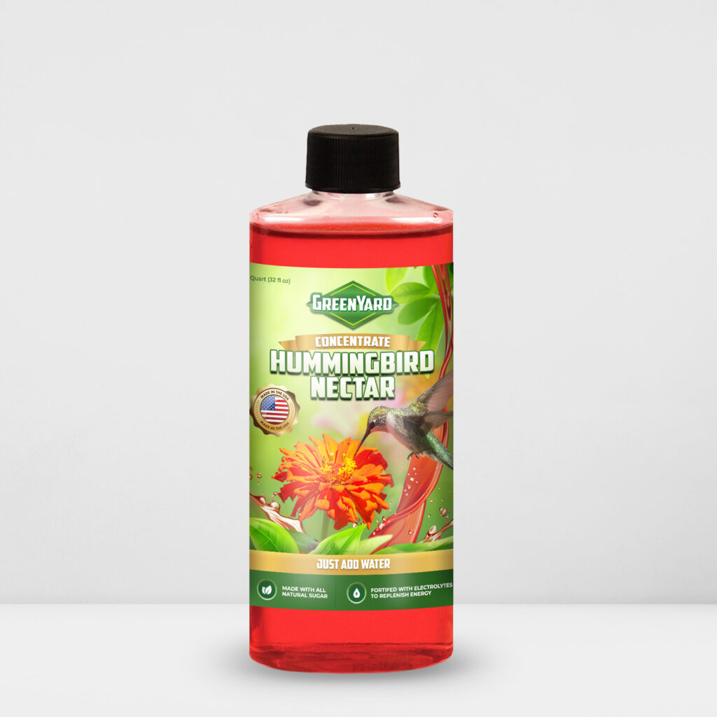 GreenYard Hummingbird Nectar Concentrate Red.1QuartMockup
