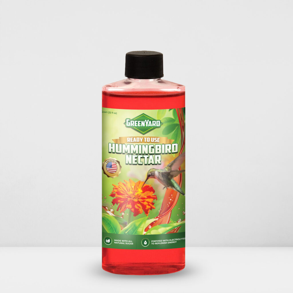 GreenYard Hummingbird Nectar RTU Red.1QuartMockup