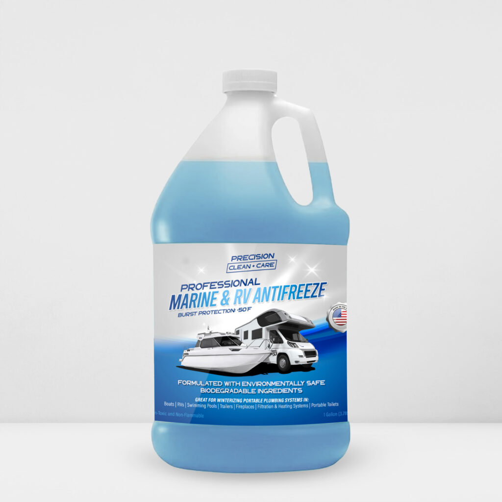 Precision Clean + Care Marine & RV Antifreeze.1GallonMockup