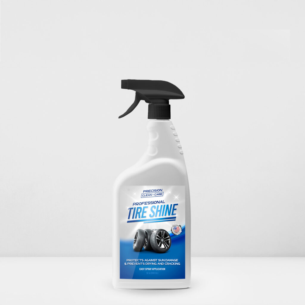 Precision Clean + Care Tire Shine.32 ozMockup