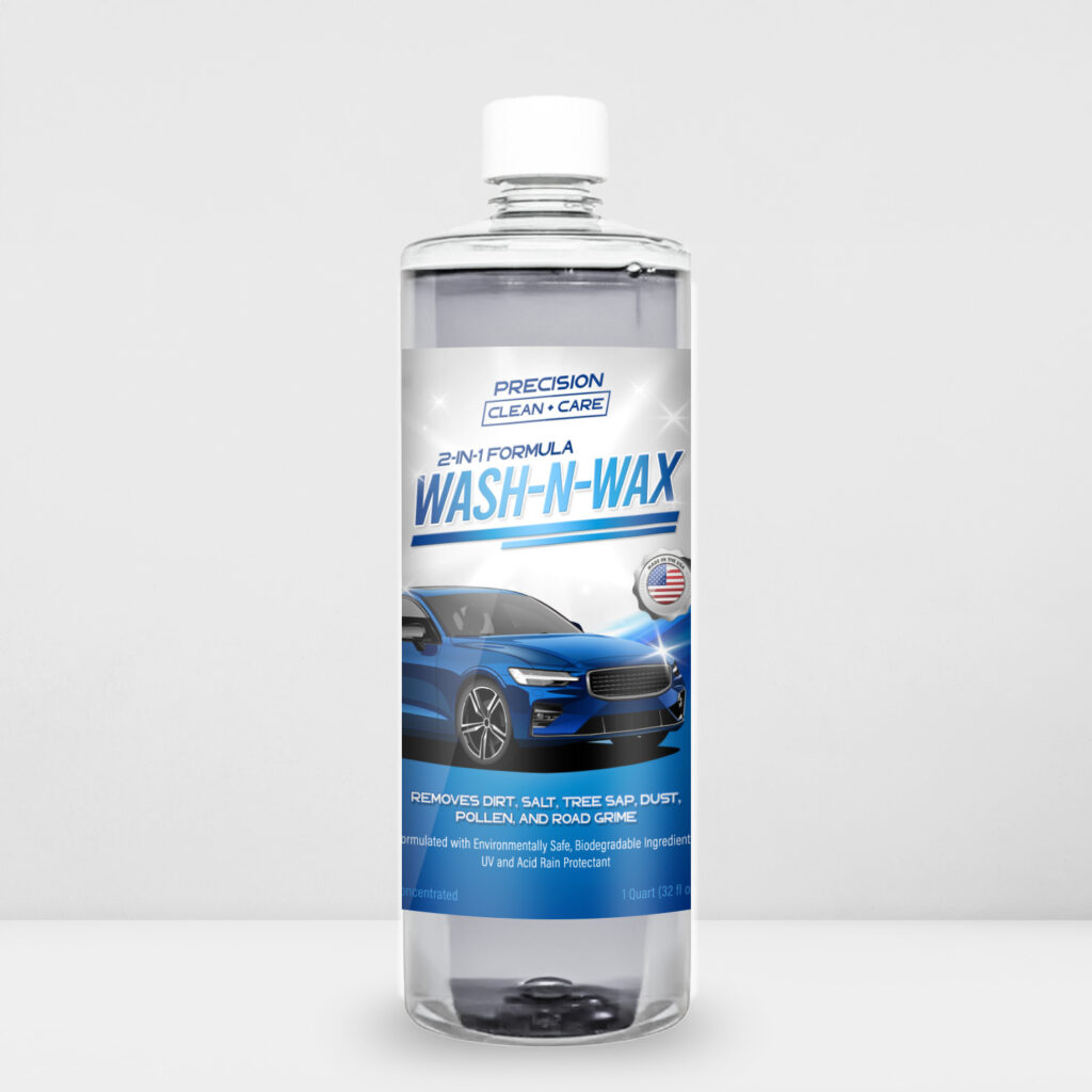 Precision Clean + Care WashnWax.1QuartMockup