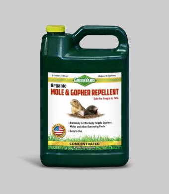 GreenYard™ Organic Mole & Gopher Repellent Concentrate